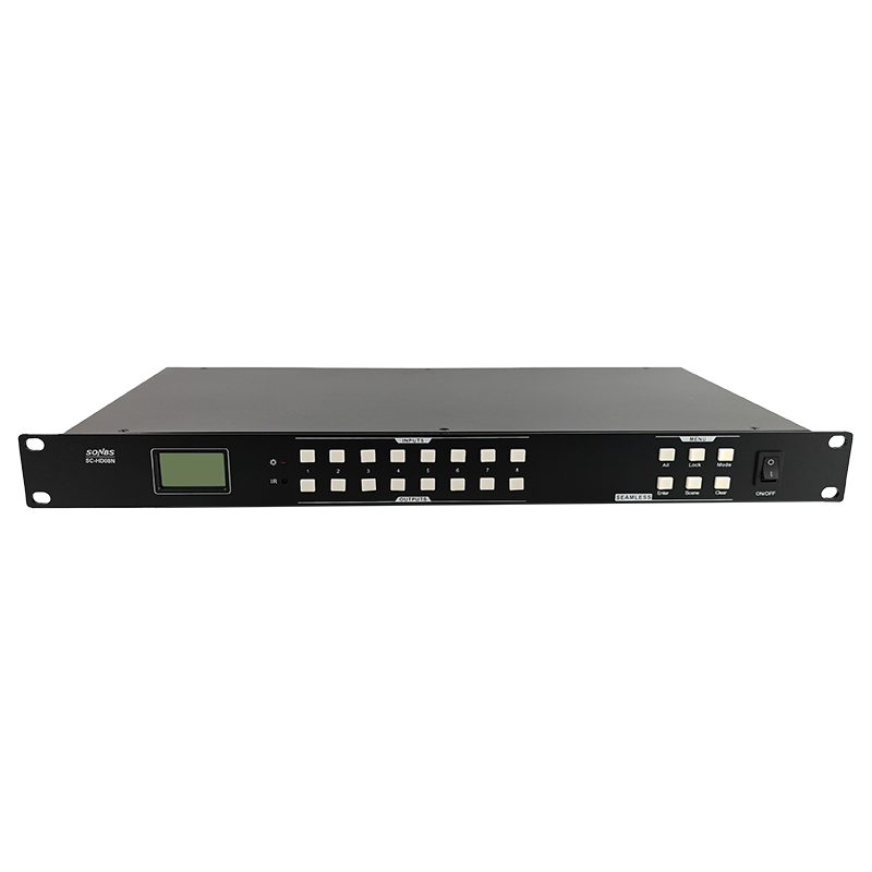 4K 8进8出一体式HDMI矩阵
